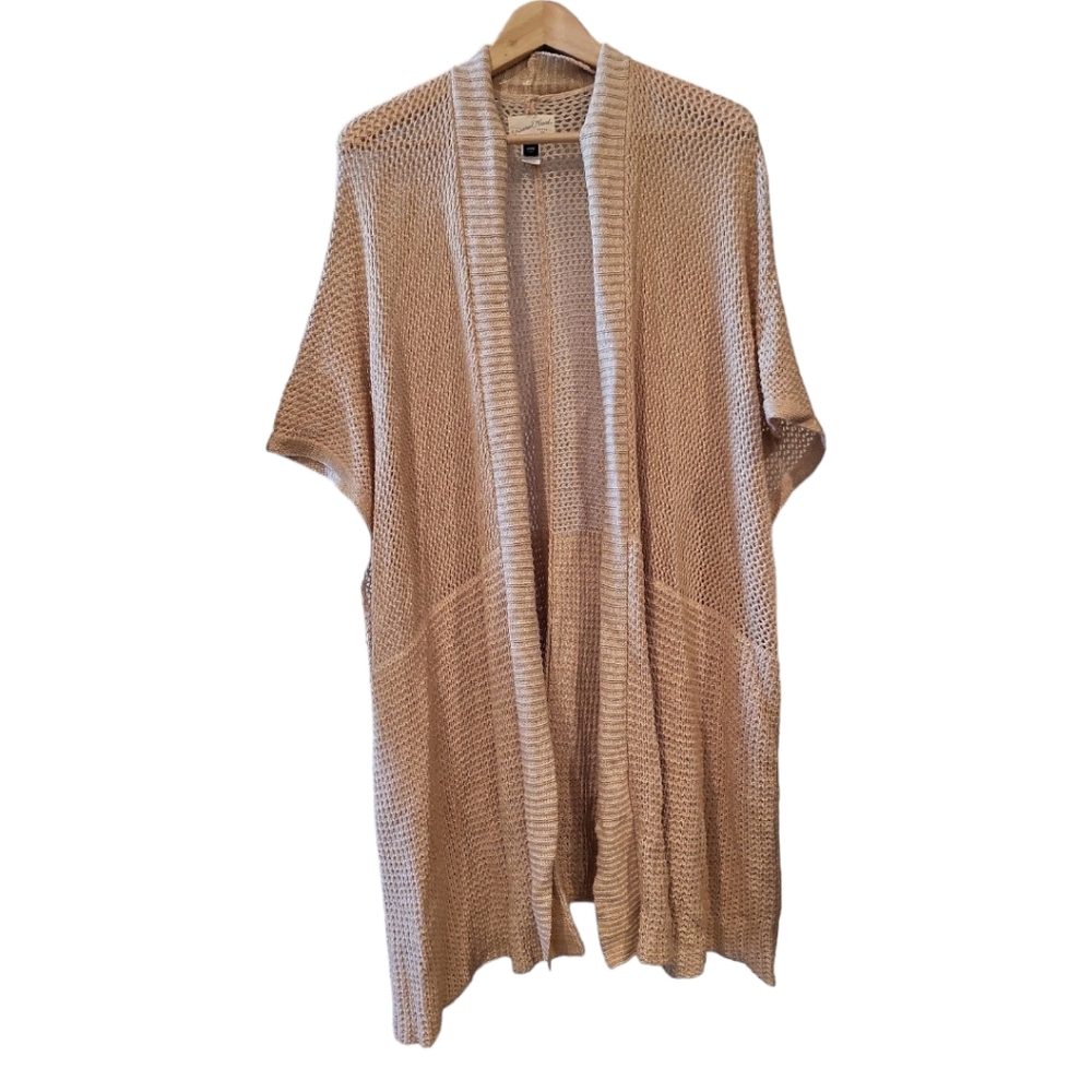 Universal Thread cardigan textured stitching side pocket versitile - Picture 1 of 8